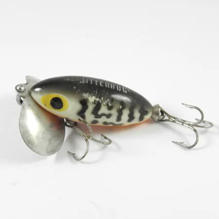 Fred Arbogast Jitterbug Leurre Surface, Tiger, 7g, Bavette Métal, #3589