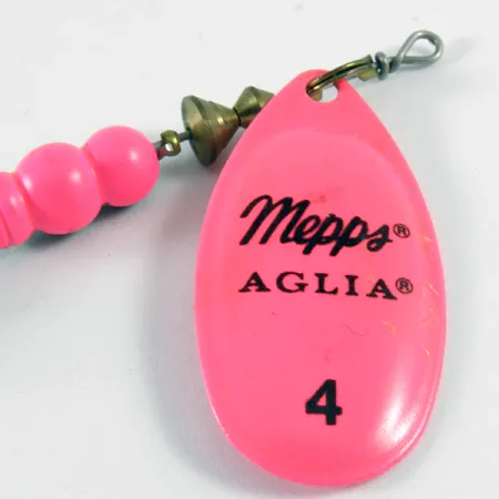 Mepps Aglia 4 Cuiller, Hot Pink, 9g, Haute Visibilité, #3610
