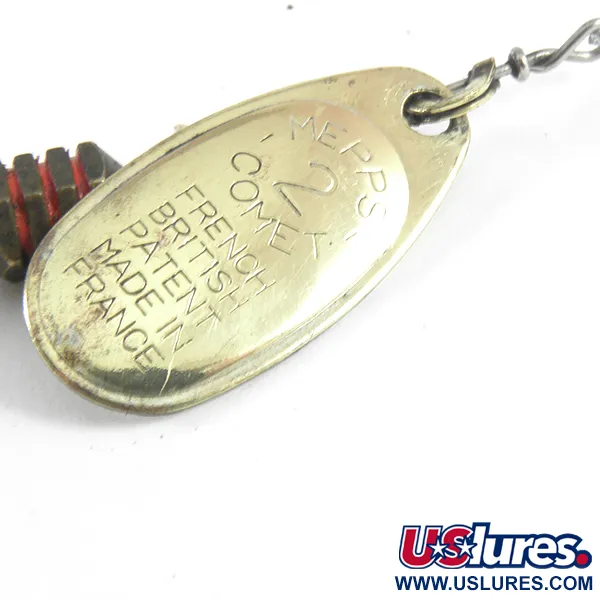 Mepps Comet Mino 2 Cuiller, Dorée, 6g, Leurre Souple, #3623