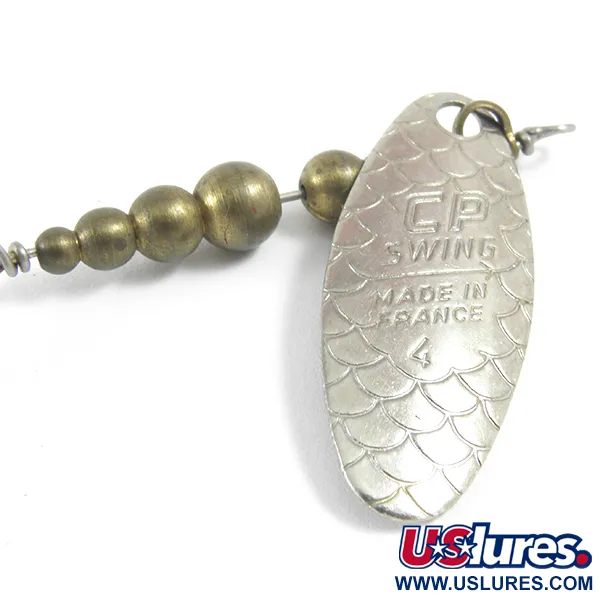 C.P. Swing CP-Swing 4 Cuiller, Nickel/Laiton, 4,7g, Motif Écailles, #3636