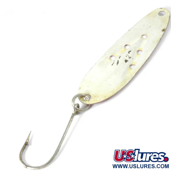 Heddon Sculpin Cuillère, Rouge/Blanc, 5g, Texture Losange, #3642