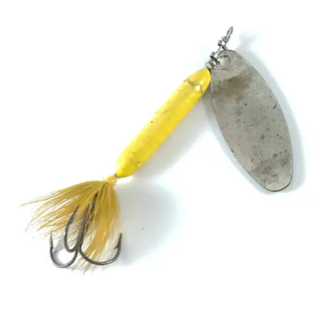 Worden’s Rooster Tail 6 Cuiller, Jaune, 15g, Queue en plumes, #3658