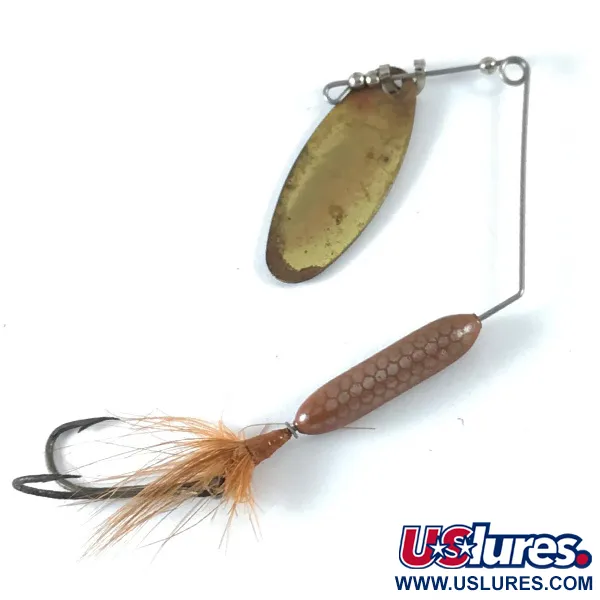 Yakima Bait Worden’s Original Rooster Tail Cuillère, Laiton/Marron, 8g, #3659