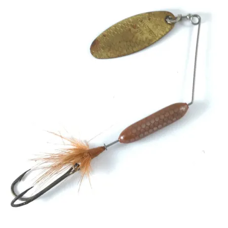 Yakima Bait Worden’s Original Rooster Tail Cuillère, Laiton/Marron, 8g, #3659