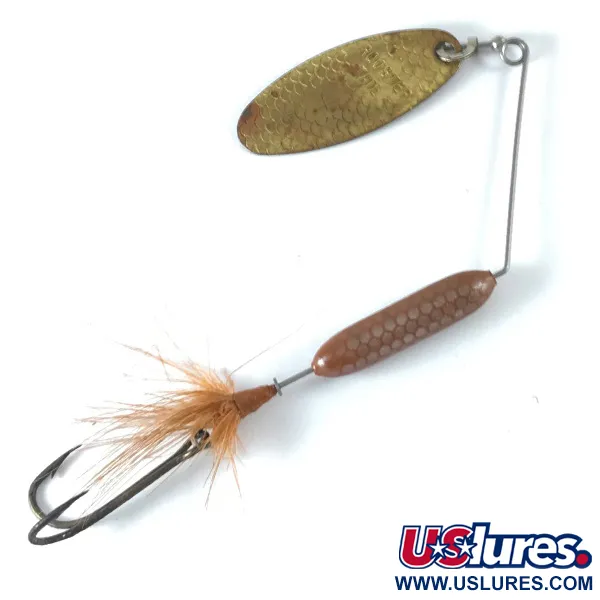 Yakima Bait Worden’s Original Rooster Tail Cuillère, Laiton/Marron, 8g, #3659