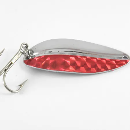 TODDCO Main liner Cuillère, Nickel / Rouge, 12,5g, Vintage, #3671
