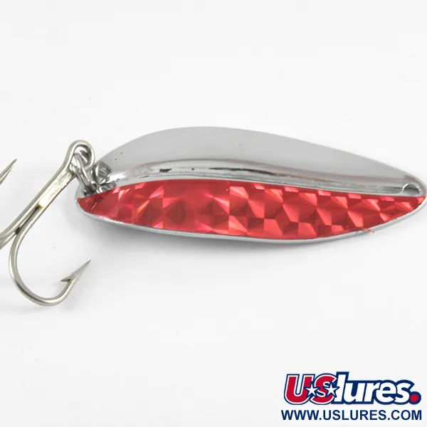 TODDCO Main liner Cuillère, Nickel / Rouge, 12,5g, Vintage, #3671