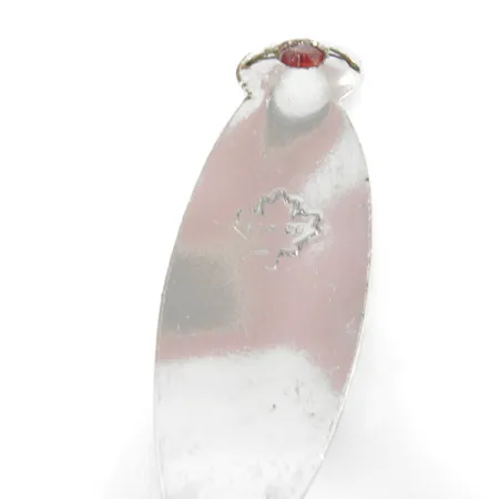 Errico One eye Cuillère, Nickel / Rouge, 14g, Perle de verre, #3683