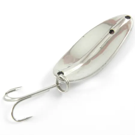 Cuillère TODDCO Main liner, Nickel / Rouge, 11g, Split-Finish, #3684