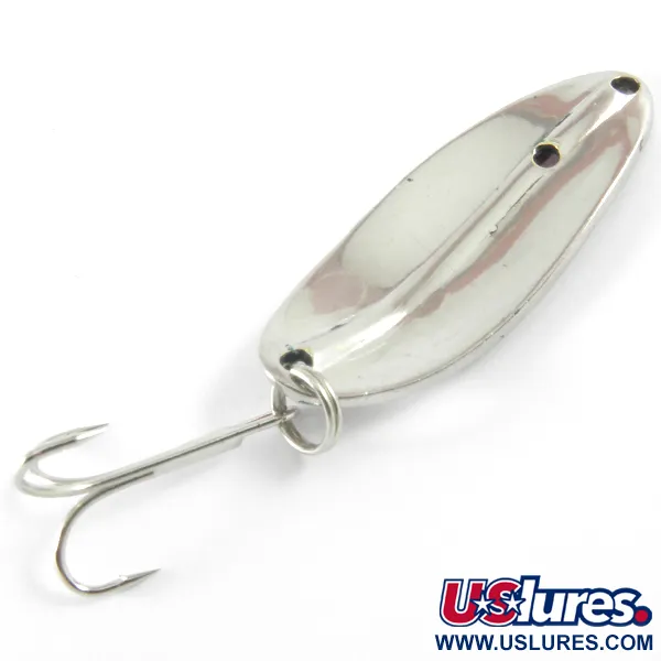 Cuillère TODDCO Main liner, Nickel / Rouge, 11g, Split-Finish, #3684