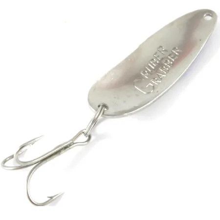 Weaver Lure Ruber Grabber Cuillère, Nickel/Bleu, 7g, Hologramme, #3729