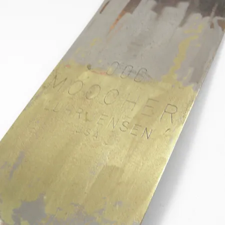 Luhr Jensen Moocher Flasher, Nickel / Laiton, 21g, Traîne, #3748