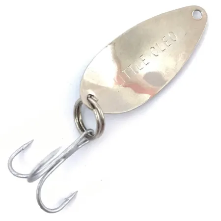 Acme Little Cleo Cuillère Traîne, Nickel / Vert, 1.8g, Bicolore, #3770