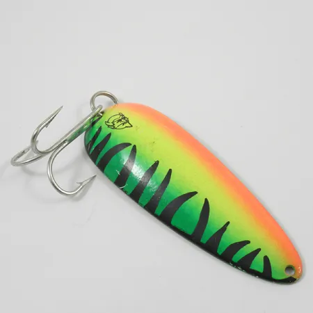 Eppinger Dardevle Cuiller, FireTiger, 28g, Laiton Poli, #3776