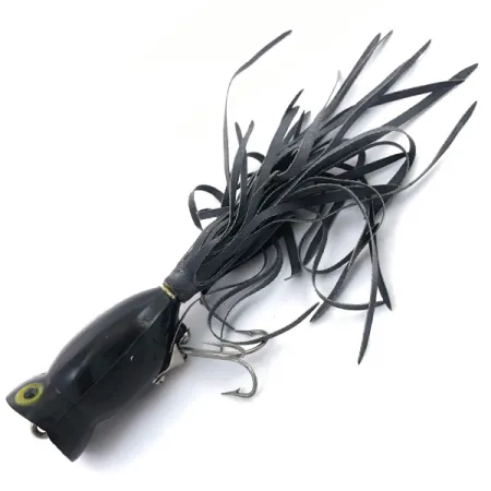 Fred Arbogast Hula Popper Popper, Noir / Rouge, 8g, #3788