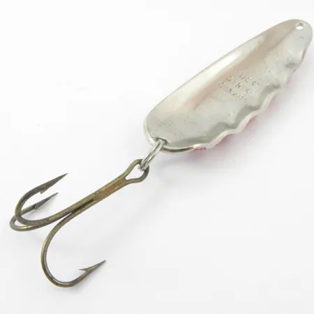 Lucky Strike Nickel Half Wave Cuillère, Nickel/Rouge/Blanc, 15.5g, #3806