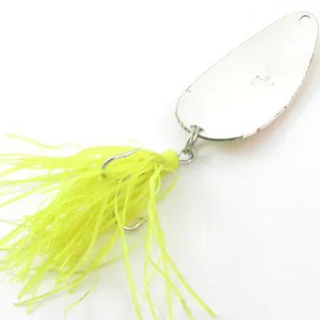 Red Eye Lures RED EYE Cuillère, Jaune/Orange/Blanc, 10.5g, Jupe, #3812