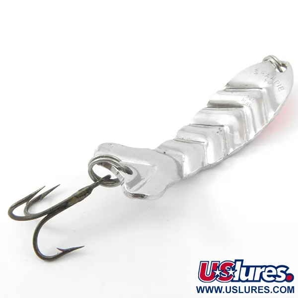 Sharpie Cuillère, Nickel / Rose, 8g, Corps ondulé, #3813