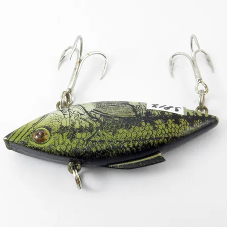 Bill Lewis Rat-L-Trap Lipless Crankbait, Green Bass, 12g, Coulant, #3817
