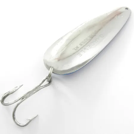 Eppinger Dardevle Cuillère, Nickel martelé / Bleu, 28g, #3823