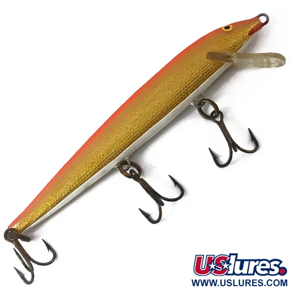 Rapala Original Floater Poisson Nageur, Orange, 5g, Balsa, #3835