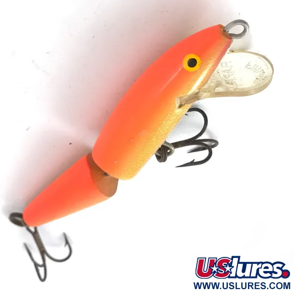 RAPALA Rapala Jointed J-9 Articulé, Orange, 6g, Balsa, #3837