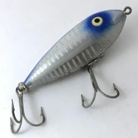Heddon Baby Zara Leurre Surface, Bleu Clair, 10g, Vintage, #3839