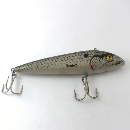 Cotton Cordell Ratt'l Spot Minnow Poisson Nageur, Perle Grise, #3841