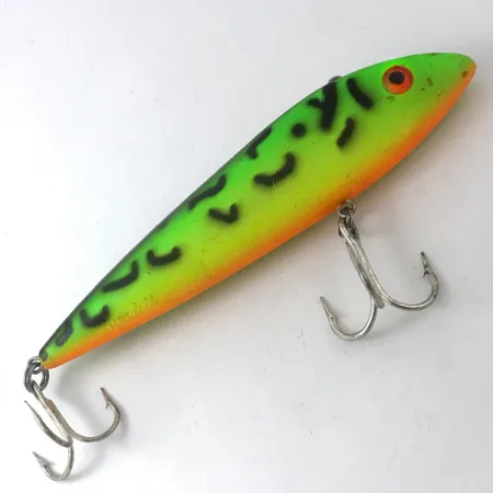 Cotton Cordell Ratt'l Spot Minnow Leurre, Vert/Jaune, 19g, Bruit, #3843
