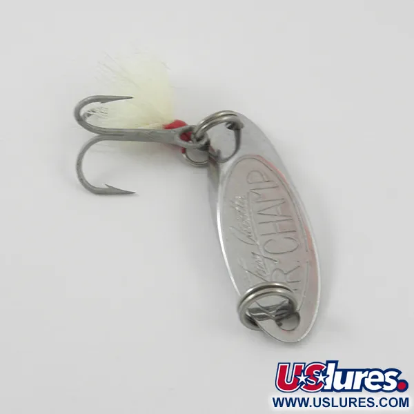 Tony Accetta Mr Champ Cuillère, Chrome, 8g, Triple Plumes, #3846