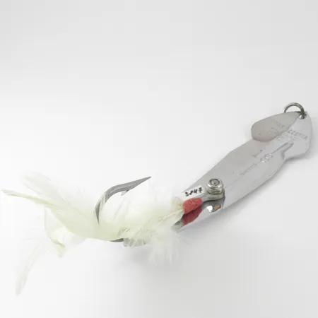 Tony Accetta Pet Spoon 18 Cuillère, Nickel, 38g, Hameçon Plumes, #3847