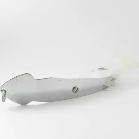 Tony Accetta Pet Spoon 18 Cuillère, Nickel, 38g, Hameçon Plumes, #3847