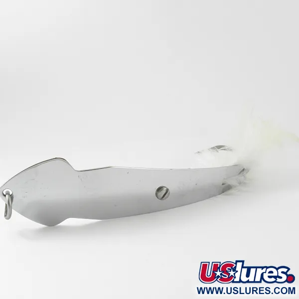 Tony Accetta Pet Spoon 18 Cuillère, Nickel, 38g, Hameçon Plumes, #3847