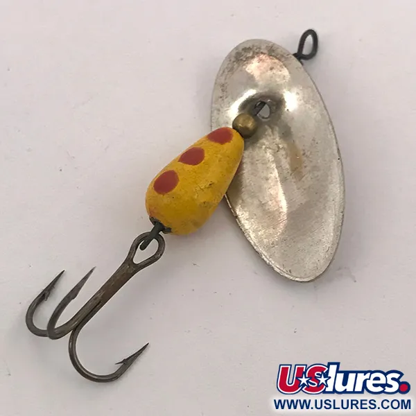 Panther Martin 4 Cuiller, Nickel / Jaune, 4g, Palette In-Line, #3882