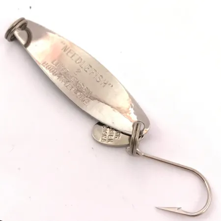 Cuillère Luhr Jensen Needlefish 2, Noir/Blanc/Nickel, 3g, #3889