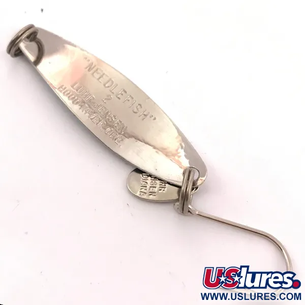 Cuillère Luhr Jensen Needlefish 2, Noir/Blanc/Nickel, 3g, #3889