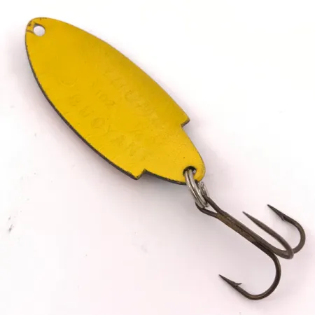 Thomas Buoyant Cuillère, Black / Yellow, 7g, Vintage, #3893