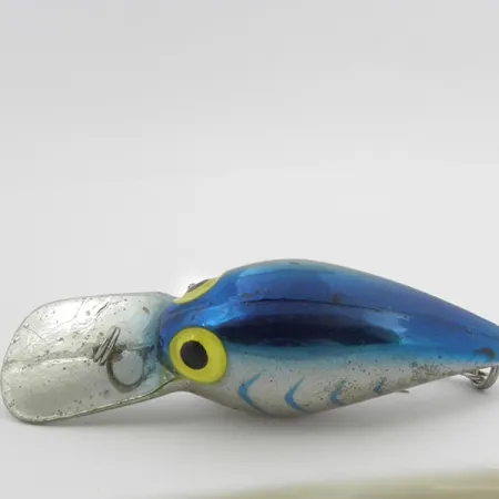 Storm Wiggle Wart Crankbait, Bleu Clair Argenté, 11g, Vintage, #3897