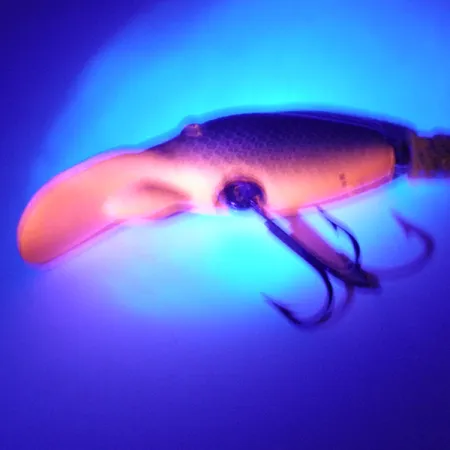 Leurre Eppinger Sparkle Tail, Noir-Orange UV, 6,5g, Queue Brillante #3898