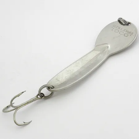 Glen Evans Loco 4 Cuillère, White Pearl, 23g, Motif diamant, #3900