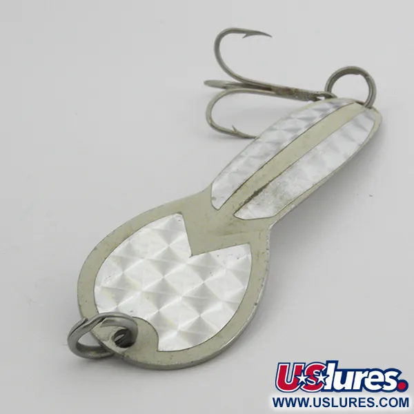 Glen Evans Loco 4 Cuillère, White Pearl, 23g, Motif diamant, #3900