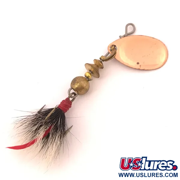 Mepps Aglia 0 dressed Cuiller, Cuivre, 2.5g, Queue d'écureuil, #3907