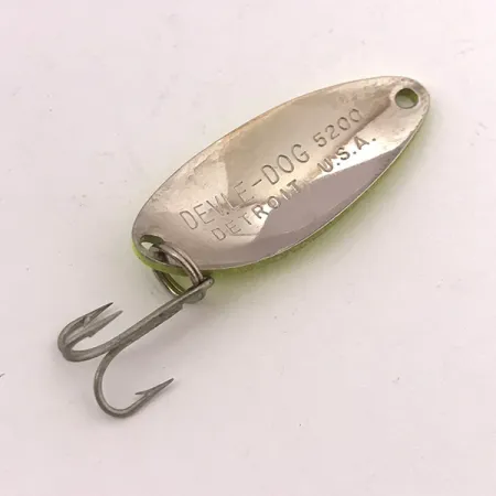 Dardevle Devle Dog 5200 Cuiller, Fluo Yellow UV Glow, 7g, #3940