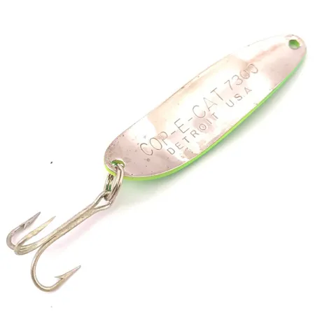 Eppinger Dardevle Cop-E-Cat 7300 Cuillère, Chartreuse/Nickel, 10g, #3941