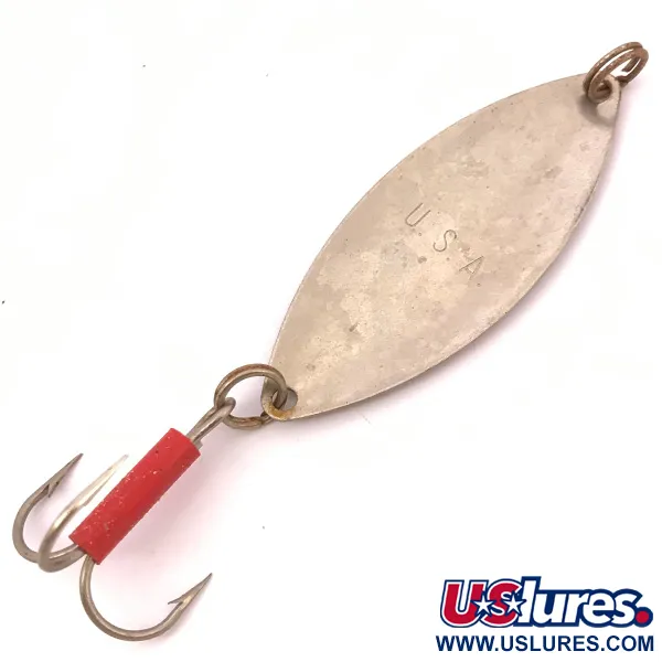 Mepps Spoon 3 Cuiller, Nickel/Vert, 13g, Adhésif prisme, #3921