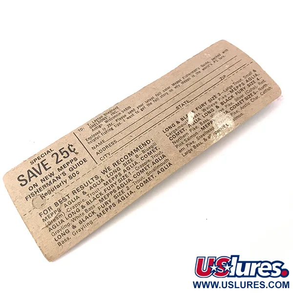 Mepps Aglia 0 Cuiller, Argent, 2.5g, Queue d'écureuil, #3926