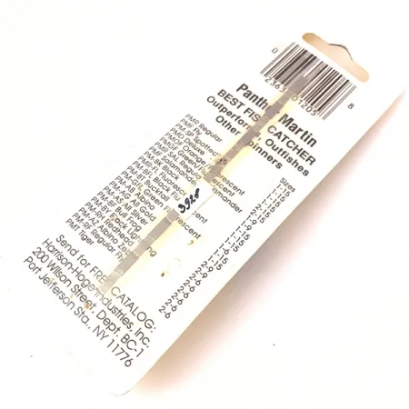 Panther Martin 4 Cuiller, Or / Rouge, 4g, Palette In-Line, #3928