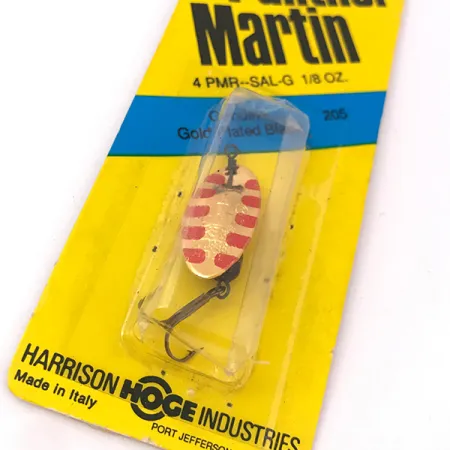 Panther Martin 4 Cuiller, Or / Rouge, 4g, Palette In-Line, #3928