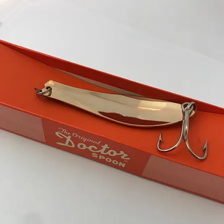 Little Doctor 275 Cuillère, Nickel / Or, 28g, Leurre réversible, #3935