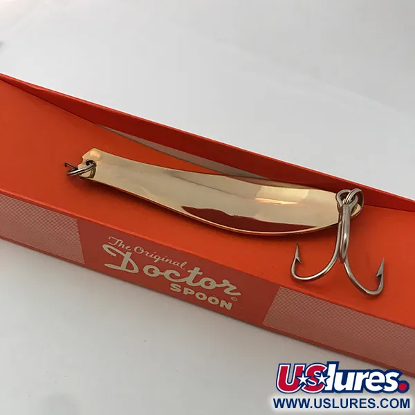 Little Doctor 275 Cuillère, Nickel / Or, 28g, Leurre réversible, #3935